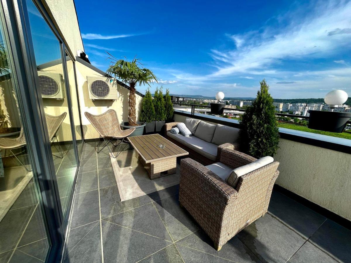Penthouse Exclusive View , Iasi Leilighet Eksteriør bilde