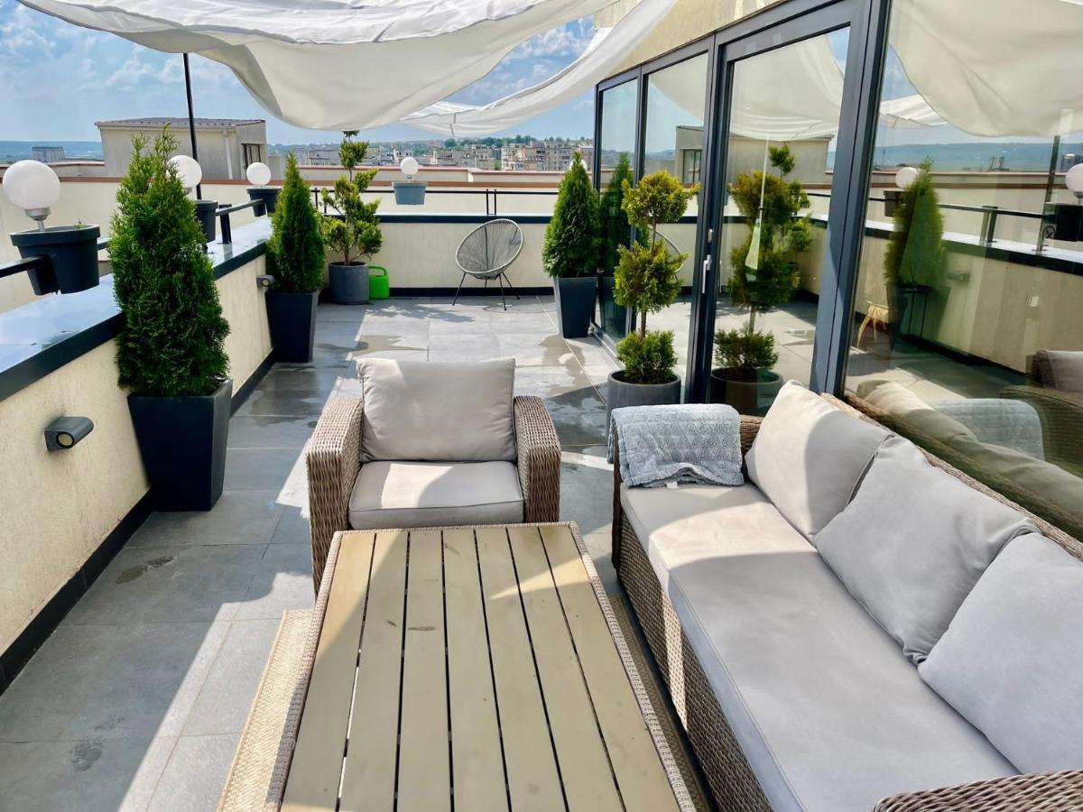 Penthouse Exclusive View , Iasi Leilighet Eksteriør bilde