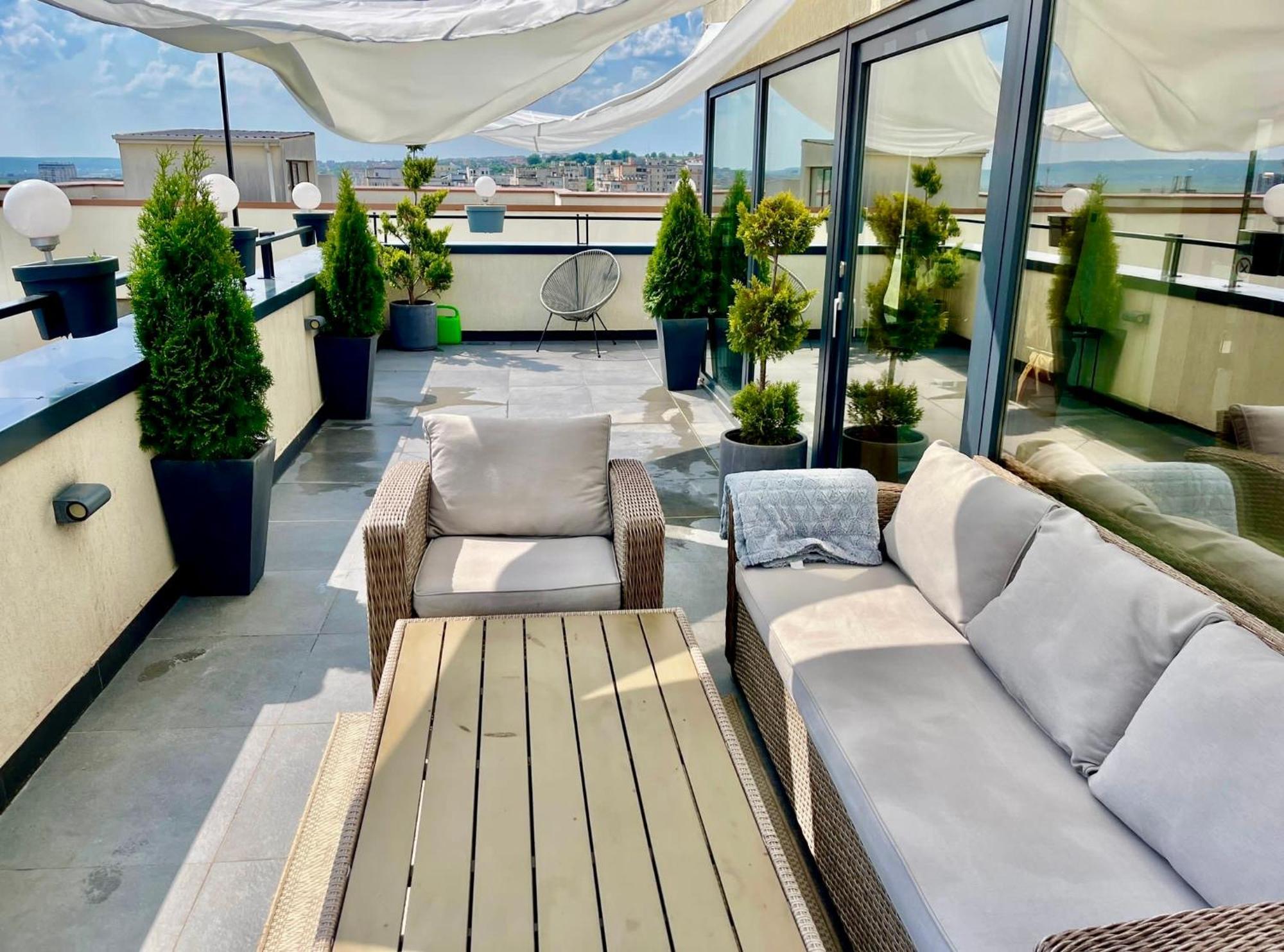 Penthouse Exclusive View , Iasi Leilighet Eksteriør bilde