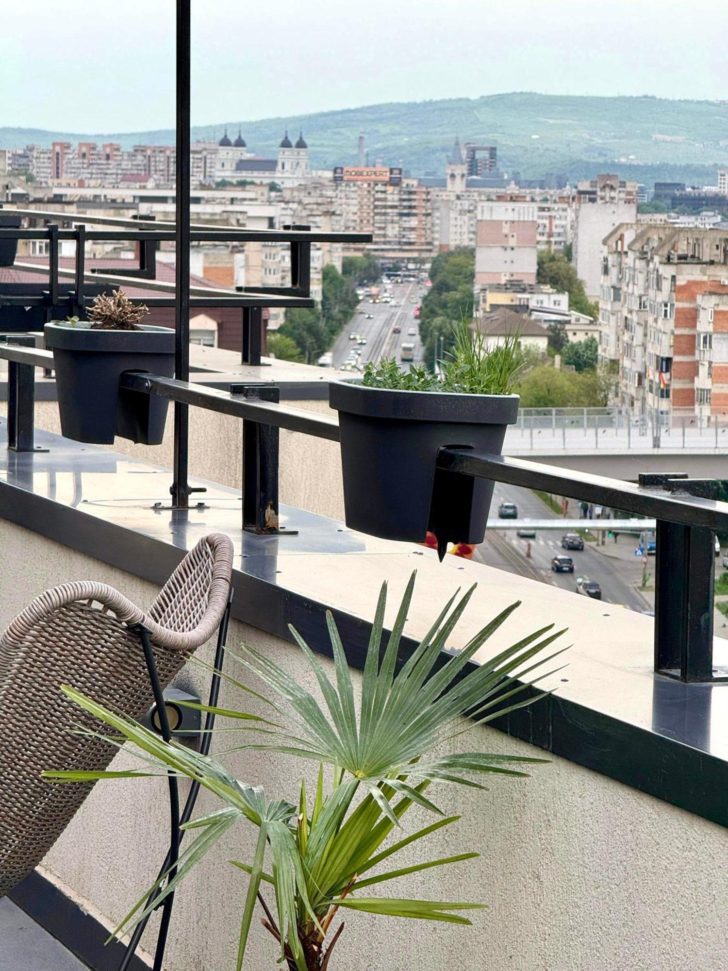 Penthouse Exclusive View , Iasi Leilighet Eksteriør bilde